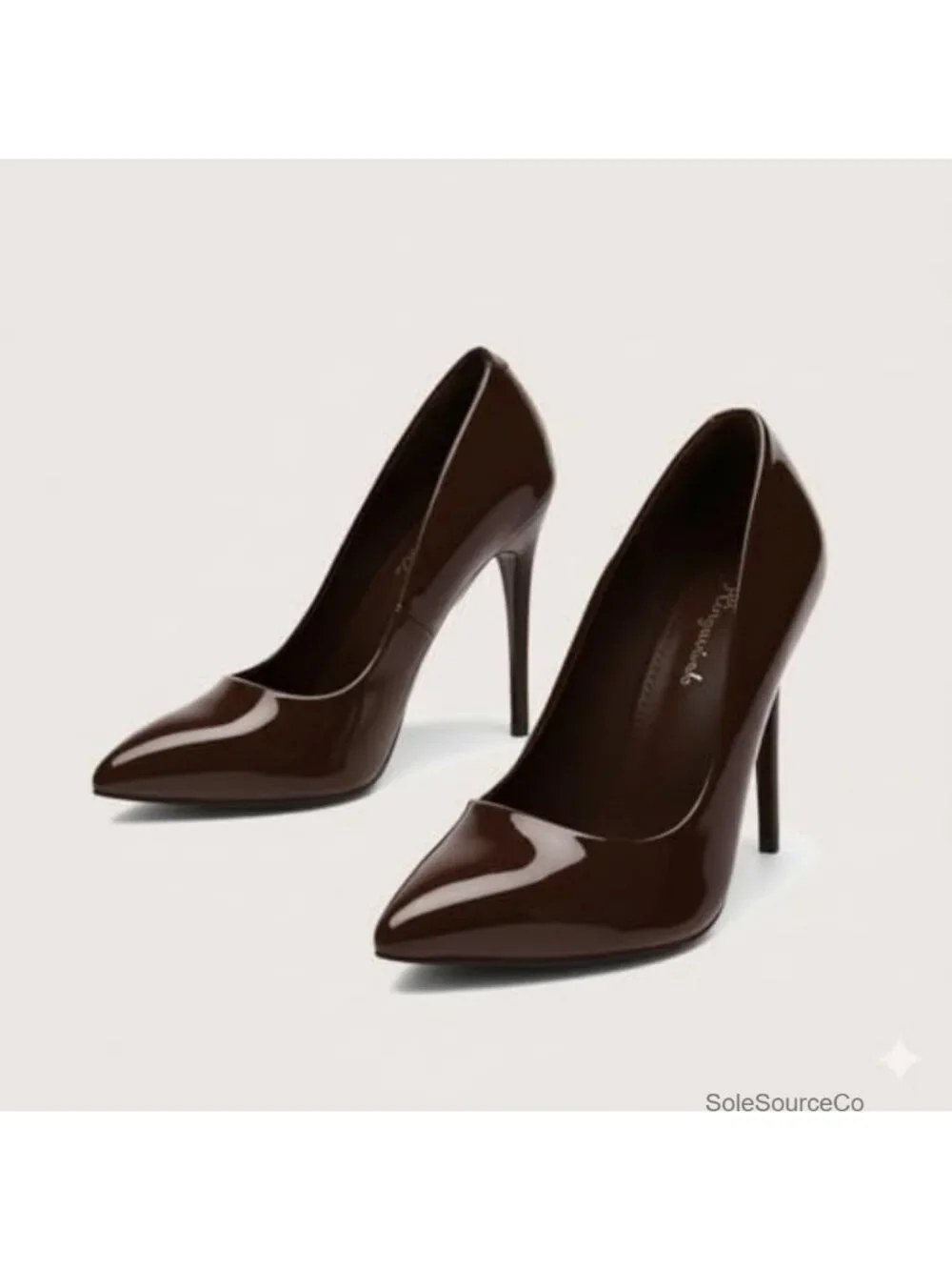 4 inch Stiletto High Heels Pumps Pointed Toe Women Dressy PU